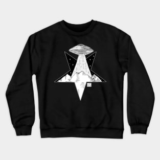 UFO STAR MOUNTAIN Crewneck Sweatshirt